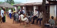 Dominik Kohlhagen during his fieldwork in Burundi (2)