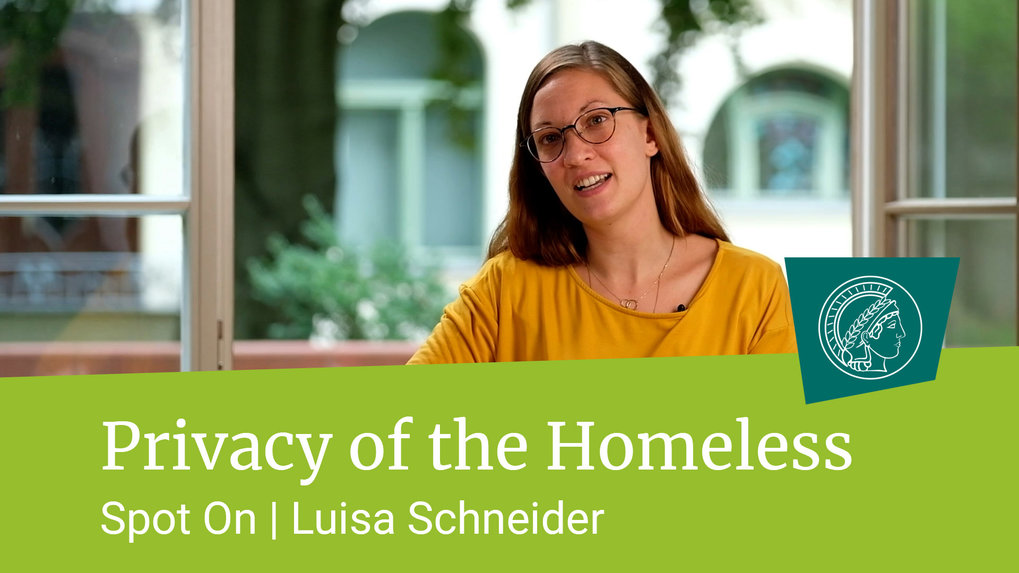 Luisa Schneider on the privacy of unhoused persons